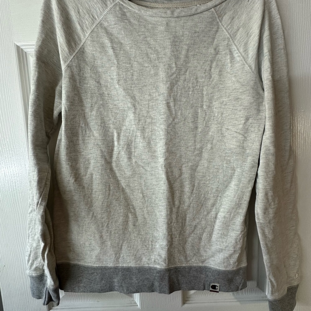 Gray Champion Crewneck Sweatshirt